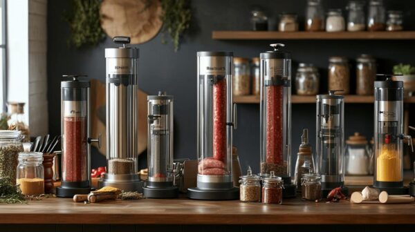 Comment choisir le meilleur poussoir vertical pour vos charcuteries maison ?