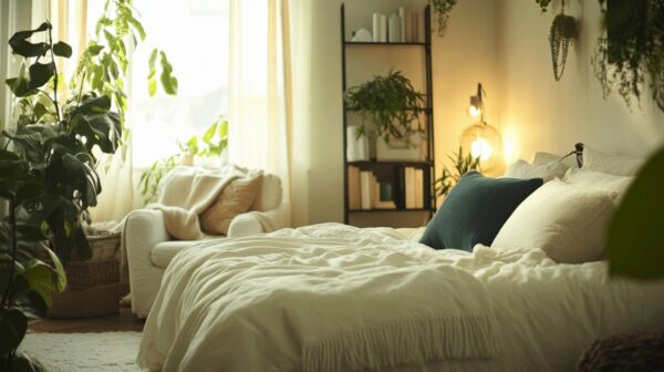 Astuces incontournables pour aménager une chambre en havre de bien-être